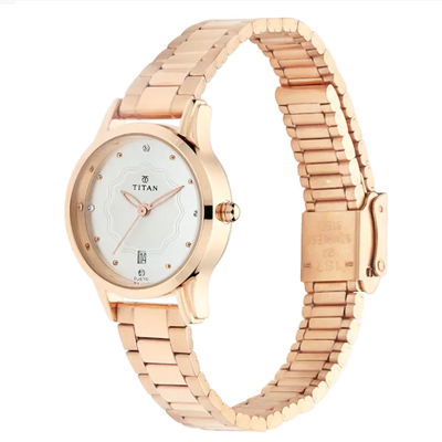 "Titan  Ladies Watch - NN2628WM01 - Click here to View more details about this Product